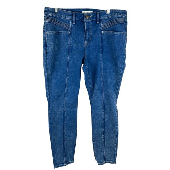 Lane Bryant Signature Fit High-Rise Skinny Jeans – Flex Magic Waistband 16P - Picture 1 of 7